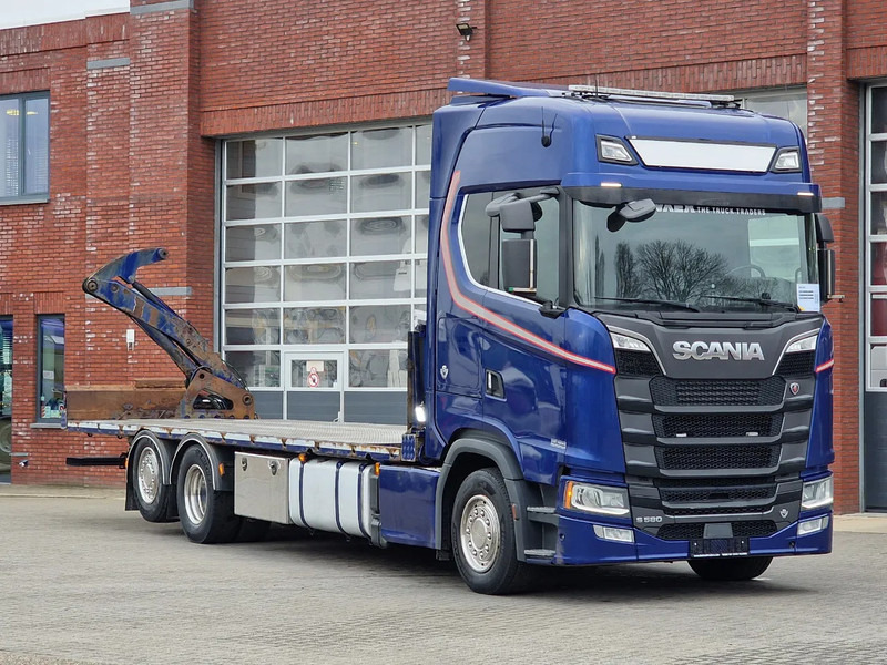 Scania S580 V8 NGS Highline 6x2*4 - Side loader Container - Full air - Steering axle - Retarder - Truk skip loader: gambar 1 Scania S580 V8 NGS Highline 6x2*4 - Side loader Container - Full air - Steering axle - Retarder - Truk skip loader: gambar 1