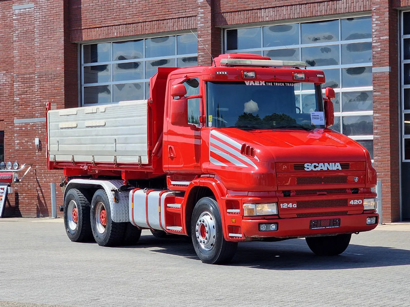 Scania T124-420 6x4 - Tipper - Retarder - Full steel - HUB Reduction - Manual gearbox - Truk jungkit: gambar 3 Scania T124-420 6x4 - Tipper - Retarder - Full steel - HUB Reduction - Manual gearbox - Truk jungkit: gambar 3