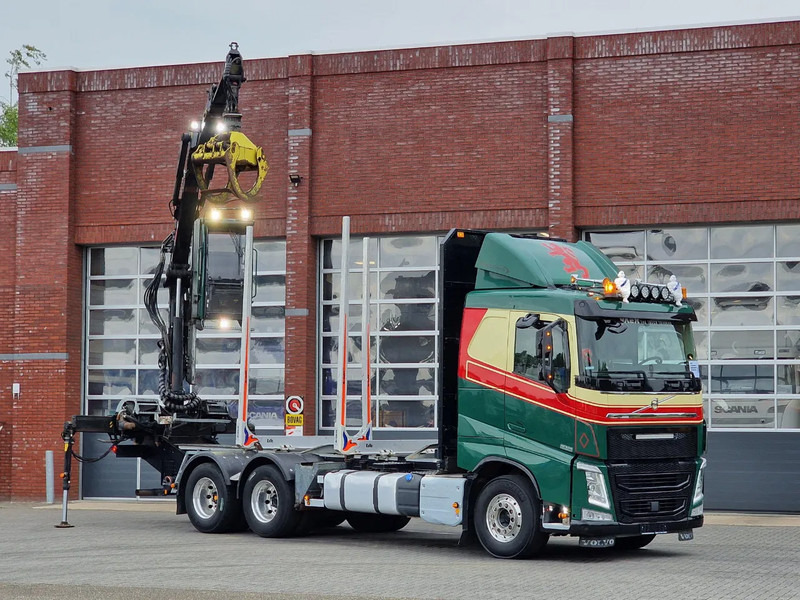 Volvo FH 13.540 6x4 - HIAB / Loglift F125Z 80 Crane - Krane - Grua year 2019 - Truk logging, Truk derek: gambar 1 Volvo FH 13.540 6x4 - HIAB / Loglift F125Z 80 Crane - Krane - Grua year 2019 - Truk logging, Truk derek: gambar 1