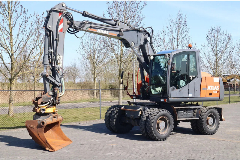 Atlas 160W | ENGCON | BUCKET | DOZERBLADE | 2-PIECE BOOM - Ekskavator roda: gambar 2 Atlas 160W | ENGCON | BUCKET | DOZERBLADE | 2-PIECE BOOM - Ekskavator roda: gambar 2