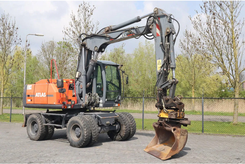 Ekskavator roda Atlas 160W | ROTOTILT | GRIPPER | BUCKET | DOZER BLADE: gambar 5
