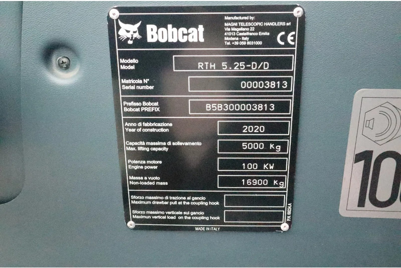 Telehandler Bobcat TR 50.250 | JIB WINCH | FORKS | ELECTRICALLY OPERABLE 380V: gambar 20