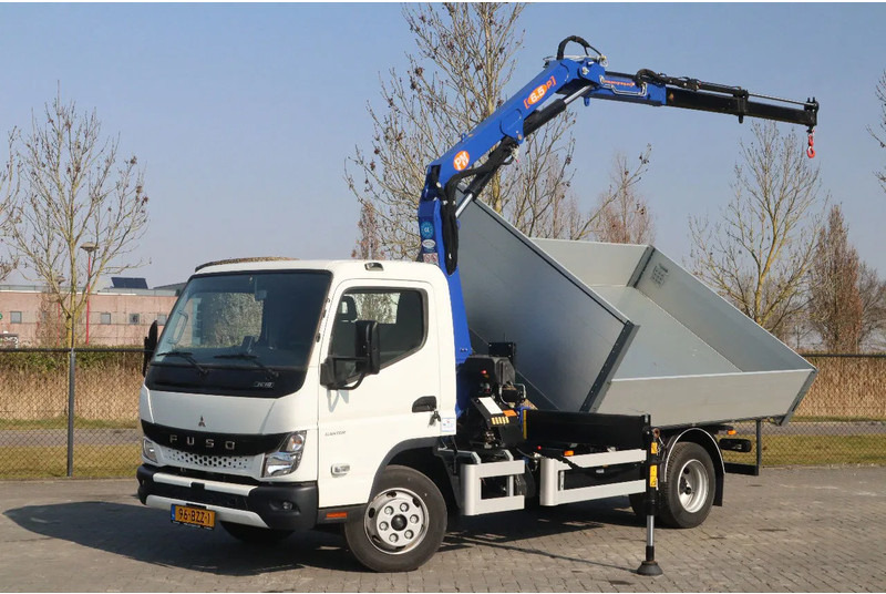 FUSO Canter 7C18 | 4X2 | 3-WAY TIPPER | PM 6.5 KRAN /CRANE - Van jungkit: gambar 1 FUSO Canter 7C18 | 4X2 | 3-WAY TIPPER | PM 6.5 KRAN /CRANE - Van jungkit: gambar 1