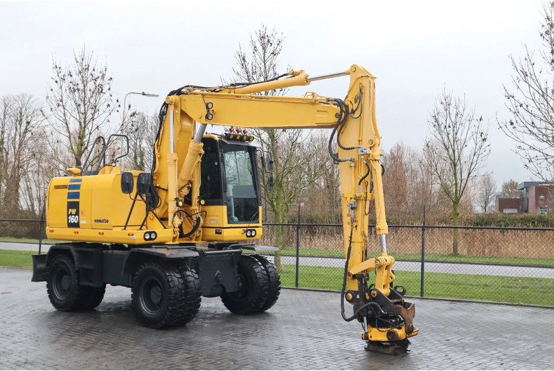 Komatsu PW 160-10 | ROTOTILT | NEW TIRES - Ekskavator roda: gambar 5 Komatsu PW 160-10 | ROTOTILT | NEW TIRES - Ekskavator roda: gambar 5