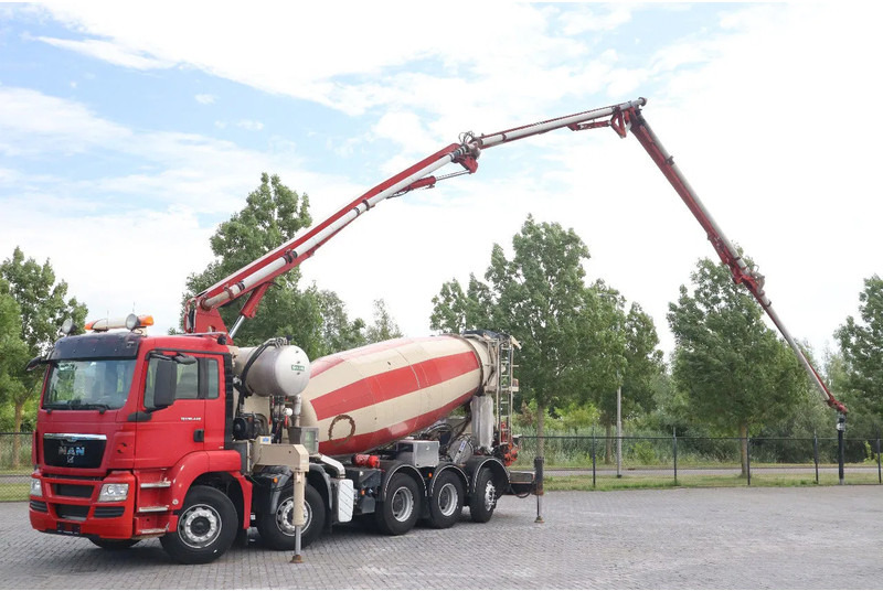MAN TGS 50.440 | 10X4*6 | SARAKA 28 METER | 8M3 MIXER - Truk pompa beton: gambar 1 MAN TGS 50.440 | 10X4*6 | SARAKA 28 METER | 8M3 MIXER - Truk pompa beton: gambar 1