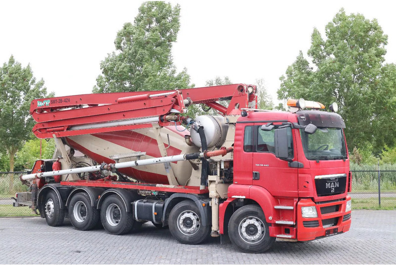 MAN TGS 50.440 | 10X4*6 | SARAKA 28 METER | 8M3 MIXER - Truk pompa beton: gambar 4 MAN TGS 50.440 | 10X4*6 | SARAKA 28 METER | 8M3 MIXER - Truk pompa beton: gambar 4