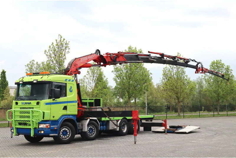 Scania R164-480 V8 8X4 | FASSI F600 | JIB | KRAN / CRANE - Truk derek: gambar 1 Scania R164-480 V8 8X4 | FASSI F600 | JIB | KRAN / CRANE - Truk derek: gambar 1