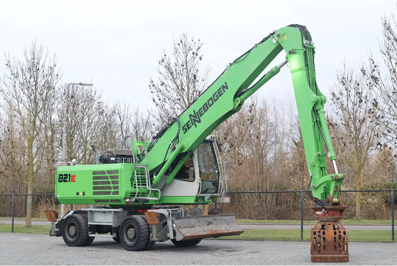 Mesin pengisi Sennebogen 821E | 821 E | SORTING GRAB | DOZERBLADE | GREAT CONDITION: gambar 5