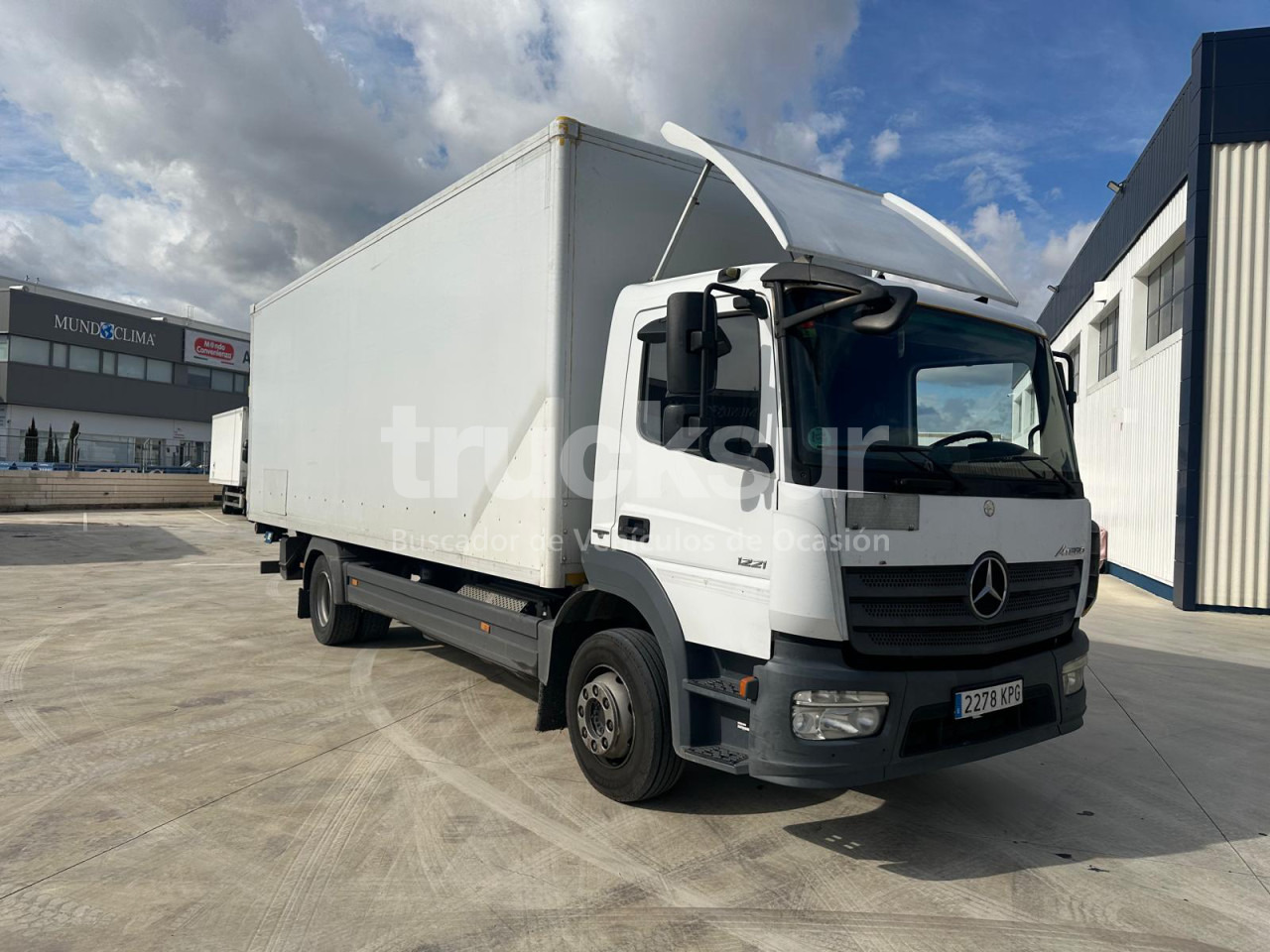 MERCEDES ATEGO - Truk box: gambar 2 MERCEDES ATEGO - Truk box: gambar 2
