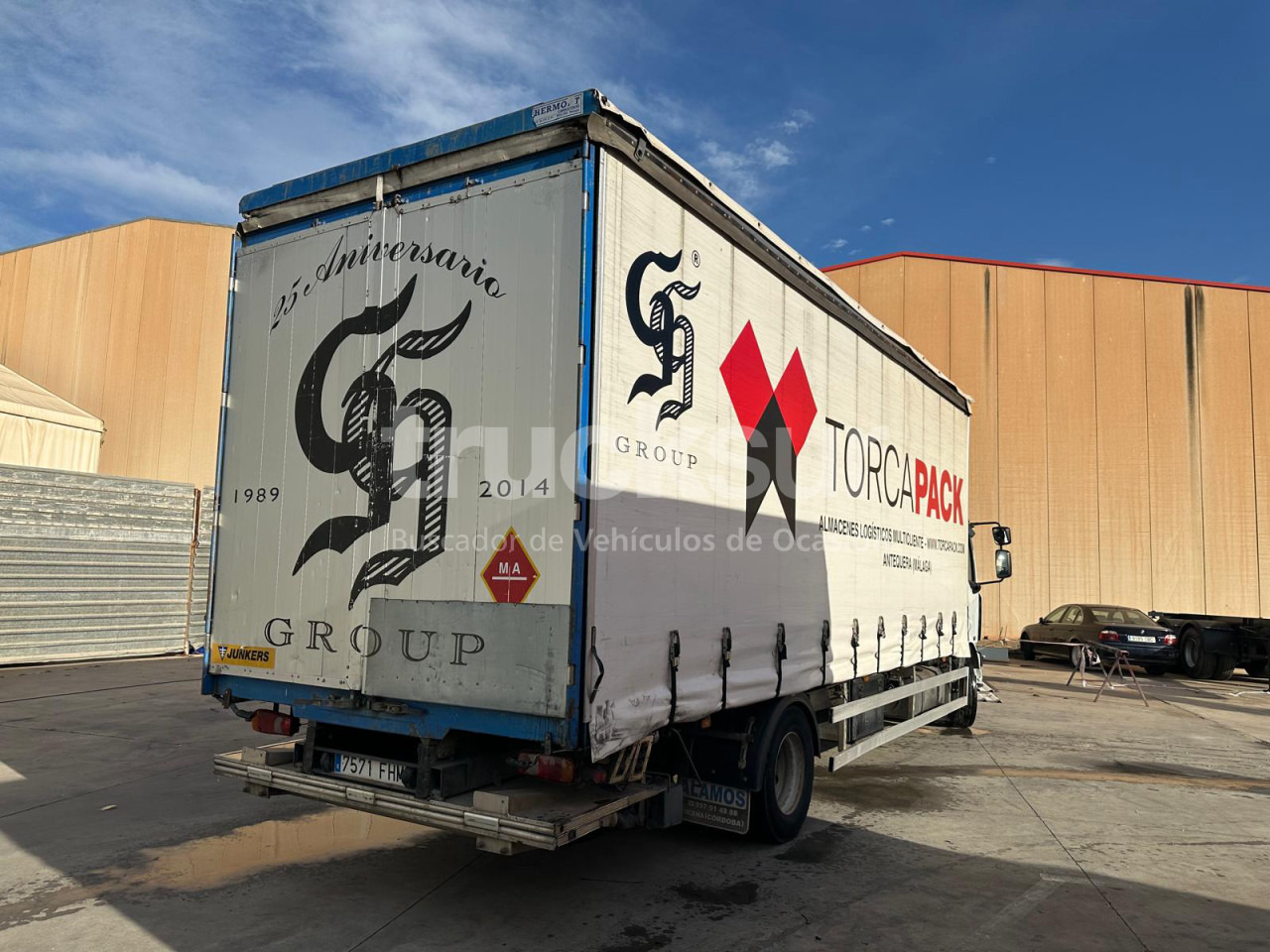 RENAULT 270 16C - Truk dengan terpal samping: gambar 4 RENAULT 270 16C - Truk dengan terpal samping: gambar 4