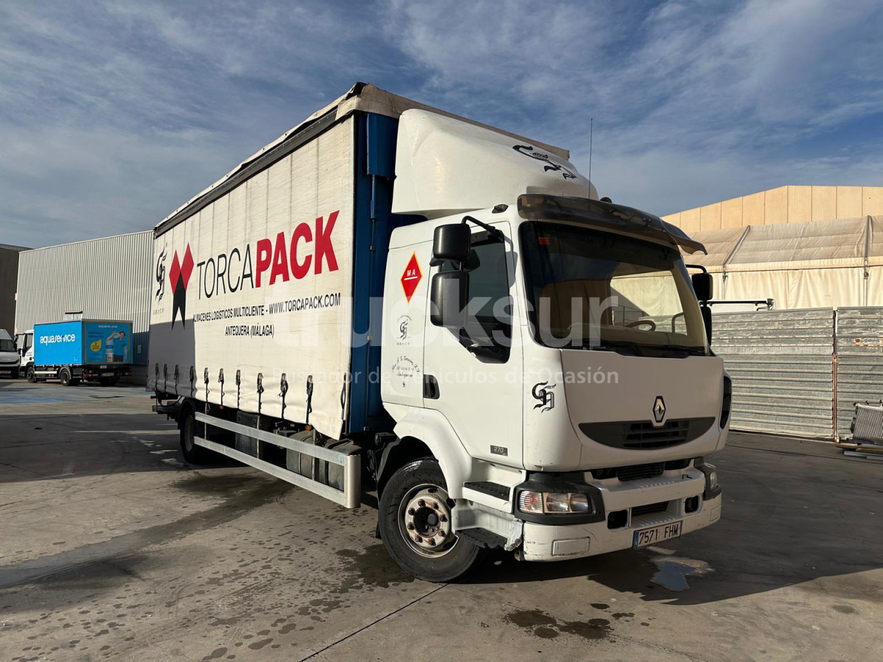 RENAULT 270 16C - Truk dengan terpal samping: gambar 2 RENAULT 270 16C - Truk dengan terpal samping: gambar 2