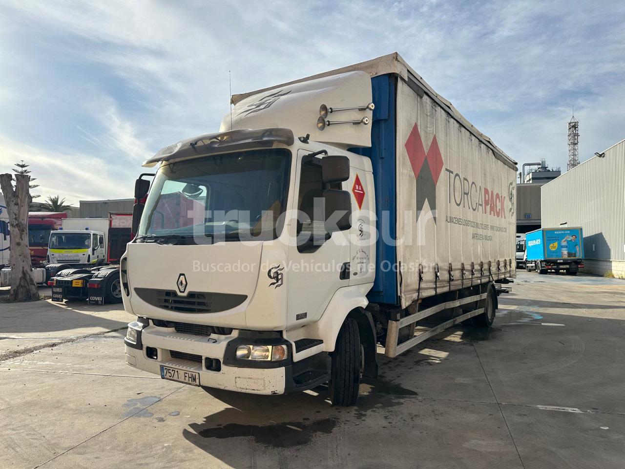 RENAULT 270 16C - Truk dengan terpal samping: gambar 1 RENAULT 270 16C - Truk dengan terpal samping: gambar 1
