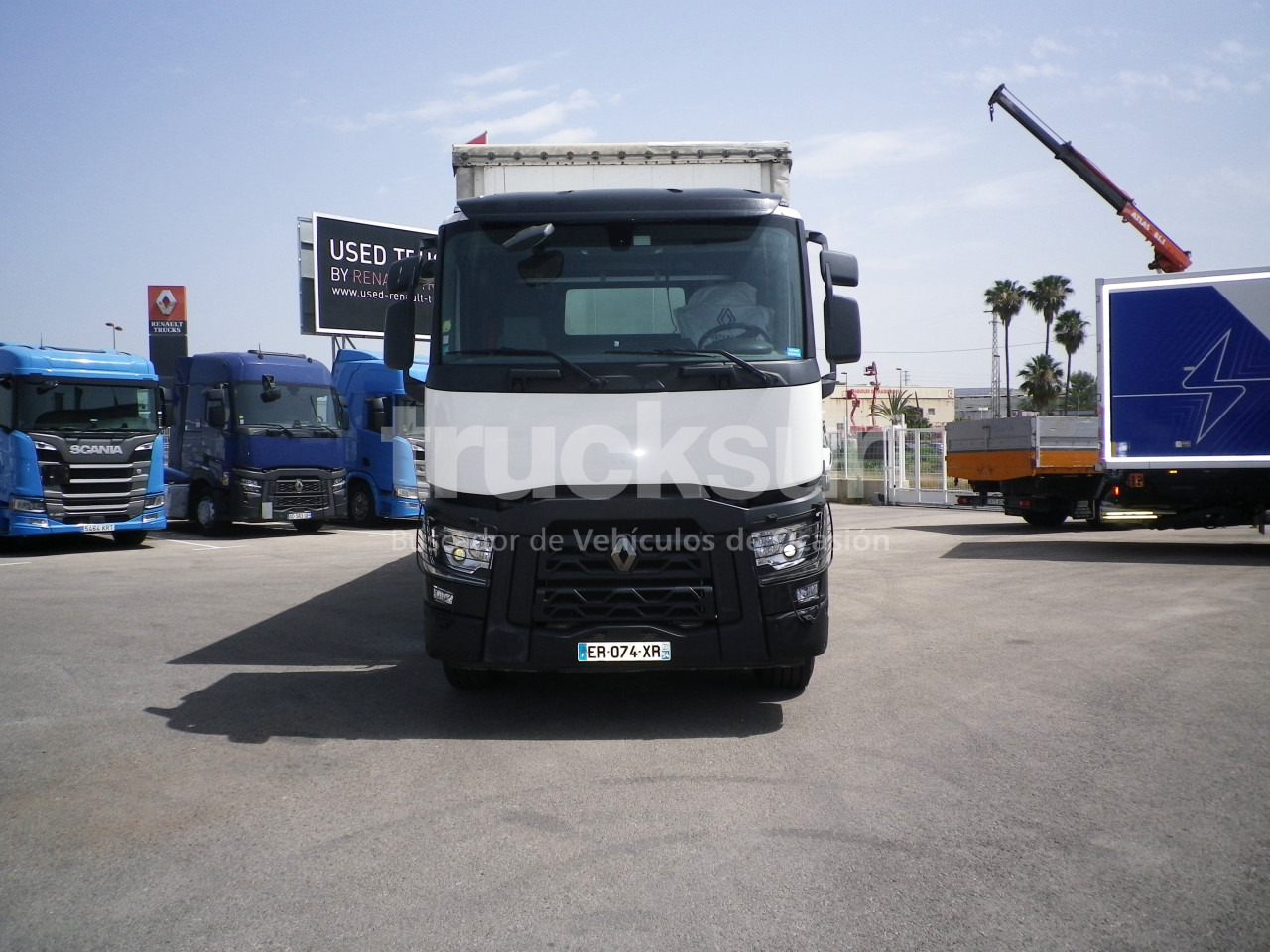 RENAULT C380.26 - Truk dengan terpal samping: gambar 3 RENAULT C380.26 - Truk dengan terpal samping: gambar 3