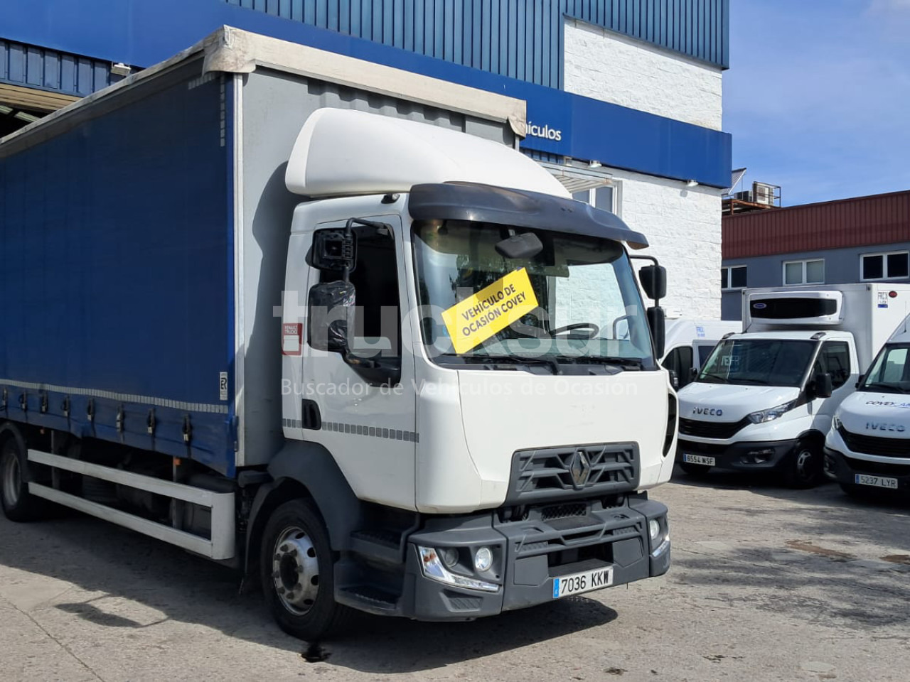 RENAULT D 12.210 SEMITAULINER - Truk dengan terpal samping: gambar 1 RENAULT D 12.210 SEMITAULINER - Truk dengan terpal samping: gambar 1
