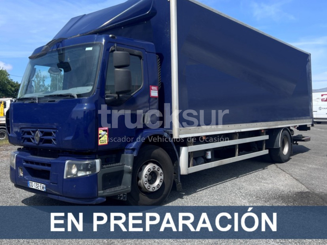 RENAULT D280.18 - Truk box: gambar 1 RENAULT D280.18 - Truk box: gambar 1