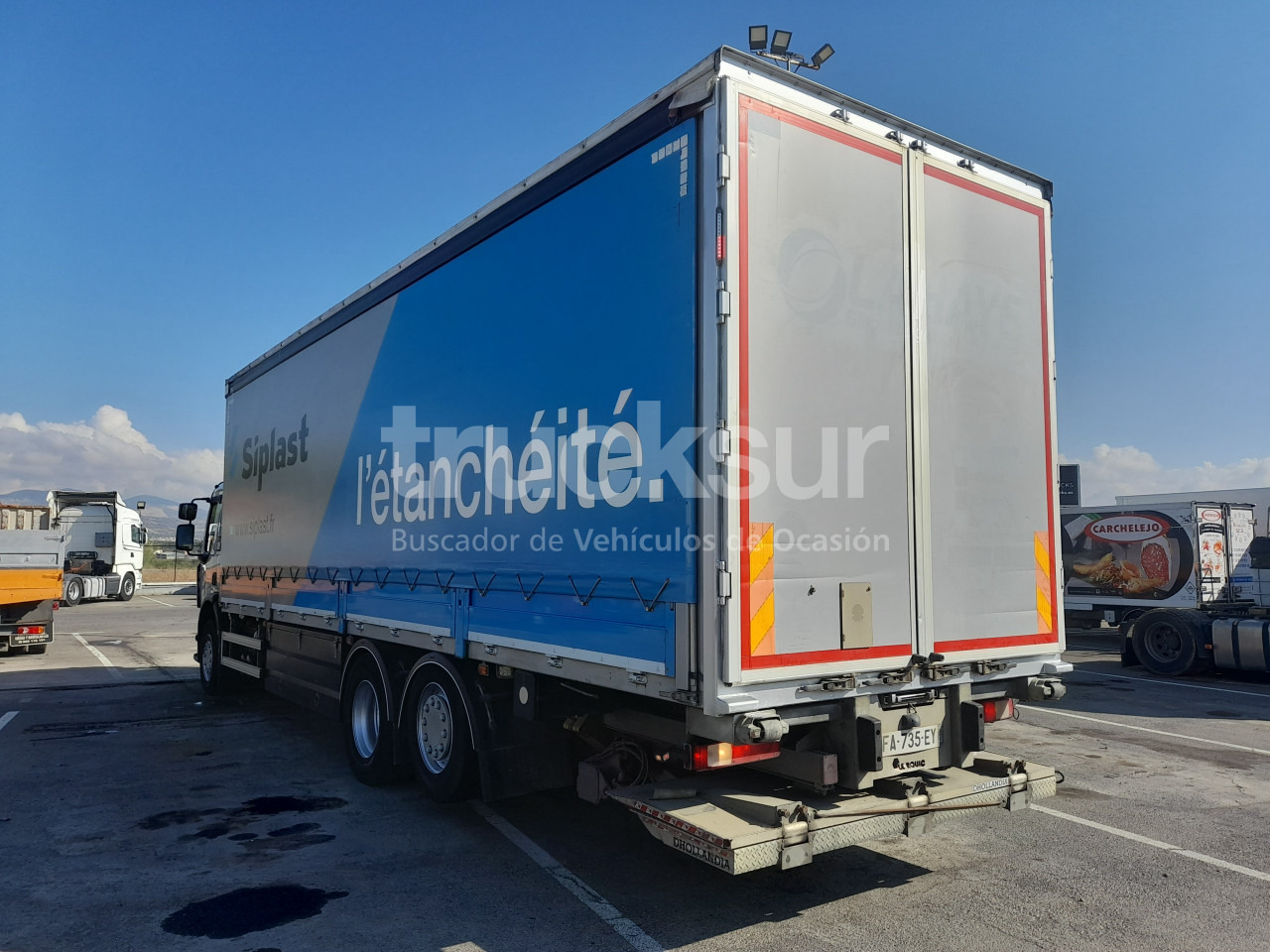 RENAULT D320.26 ejes 6x2*4 - Truk dengan terpal samping: gambar 4 RENAULT D320.26 ejes 6x2*4 - Truk dengan terpal samping: gambar 4