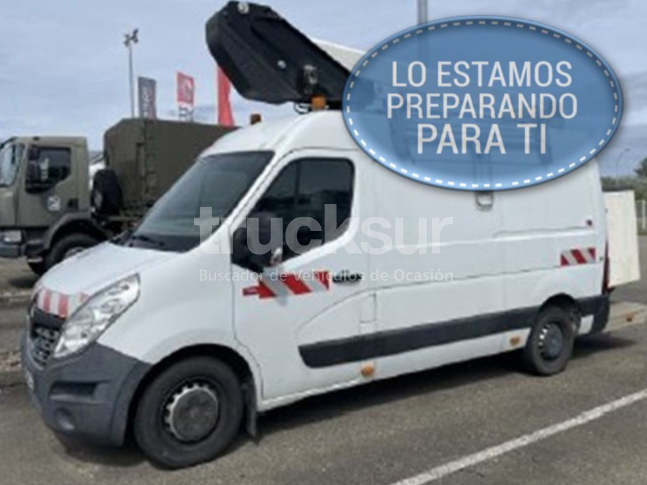 RENAULT MASTER 130.35 - Platform udara yang dipasang di truk: gambar 1 RENAULT MASTER 130.35 - Platform udara yang dipasang di truk: gambar 1