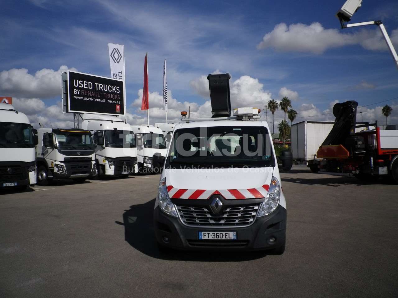 RENAULT MASTER L2 2.3 - Platform udara yang dipasang di truk: gambar 3 RENAULT MASTER L2 2.3 - Platform udara yang dipasang di truk: gambar 3