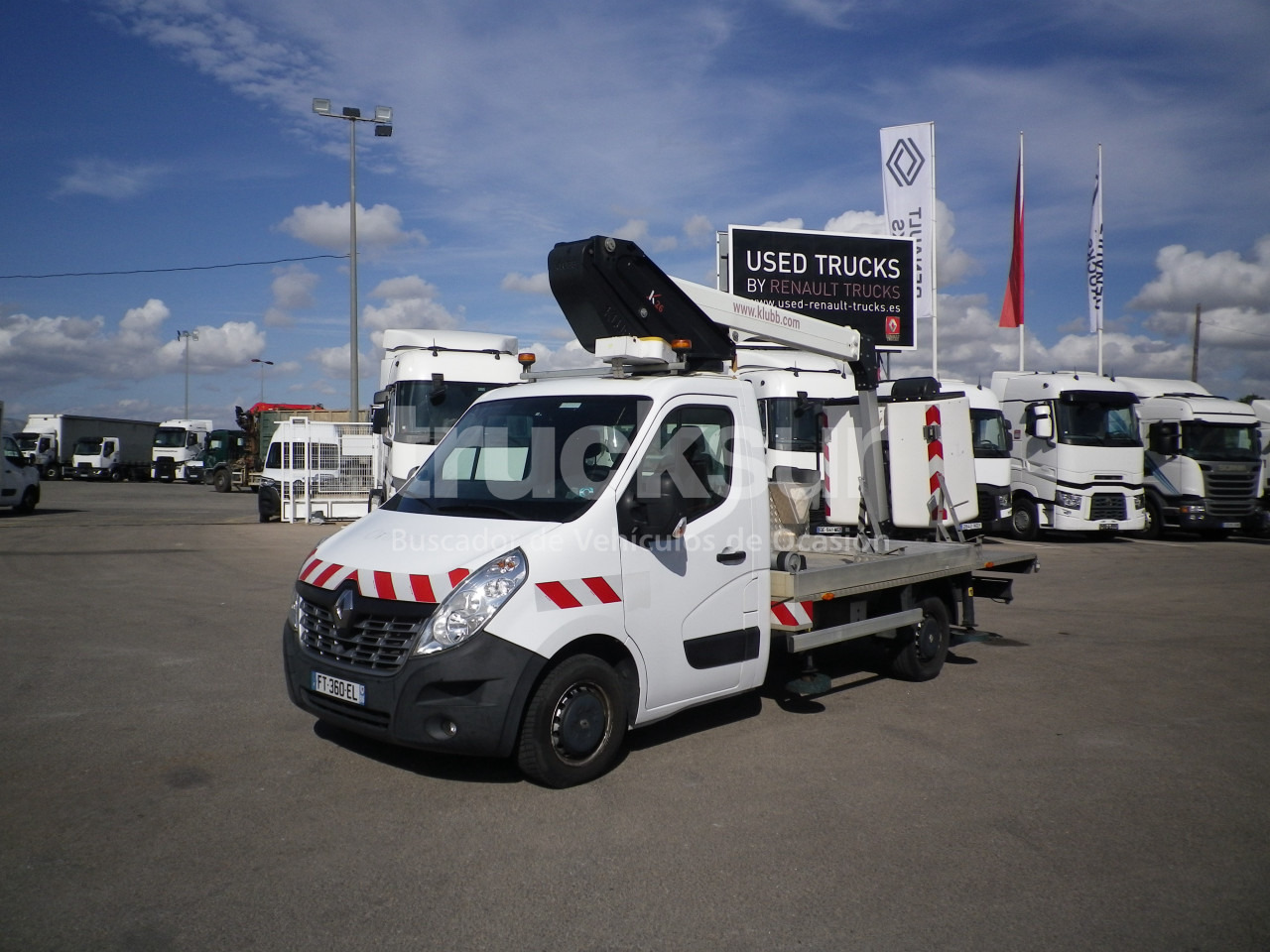 RENAULT MASTER L2 2.3 - Platform udara yang dipasang di truk: gambar 1 RENAULT MASTER L2 2.3 - Platform udara yang dipasang di truk: gambar 1
