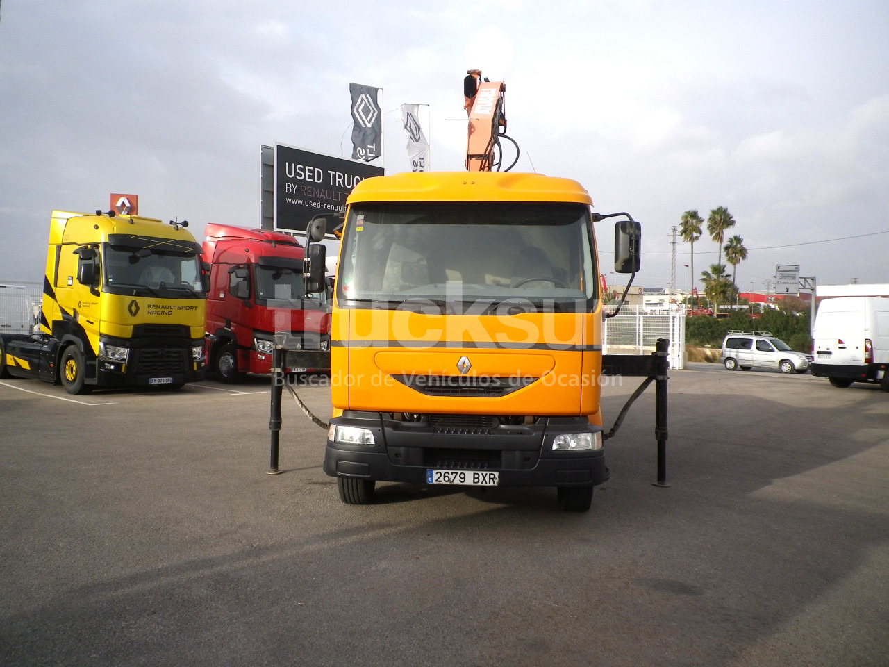 RENAULT MIDLUM 220.14C GRUA - Truk flatbed, Truk derek: gambar 5 RENAULT MIDLUM 220.14C GRUA - Truk flatbed, Truk derek: gambar 5