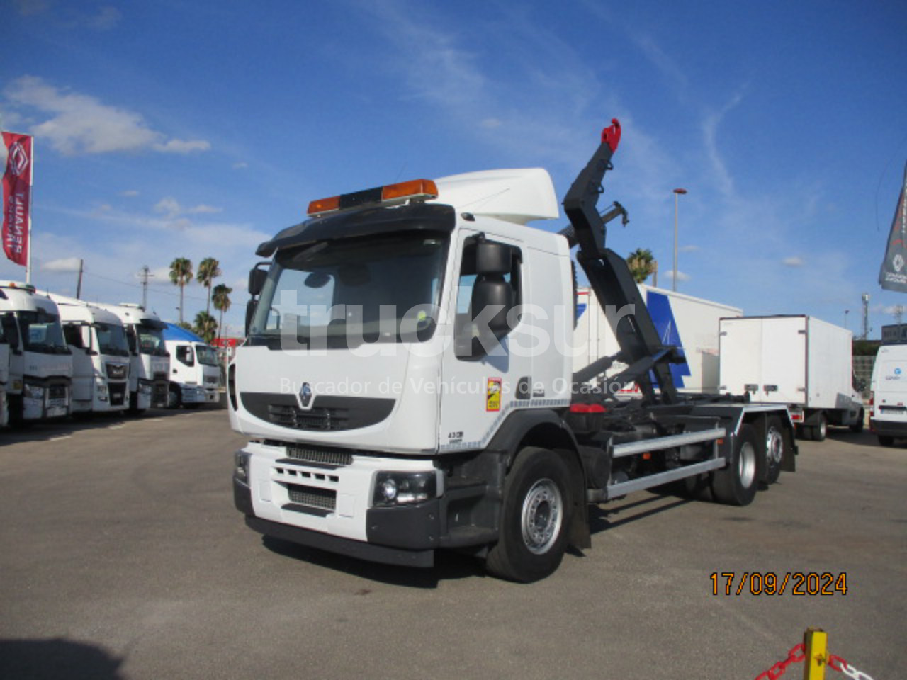 RENAULT PREMIUM 430.26 LANDER - Hook lift: gambar 1 RENAULT PREMIUM 430.26 LANDER - Hook lift: gambar 1