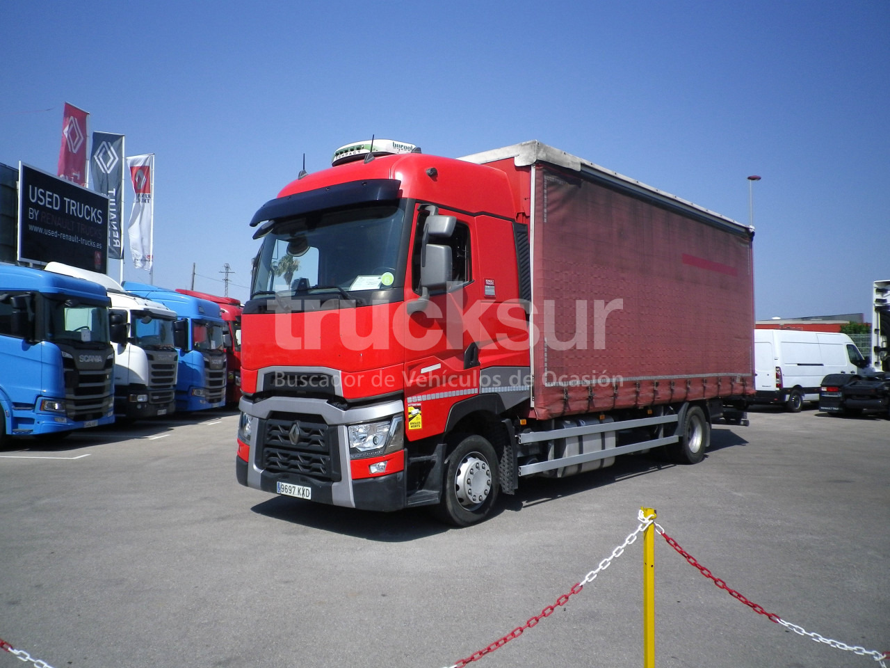 RENAULT T480 HIGH SLEEPER CAB - Truk dengan terpal samping: gambar 1 RENAULT T480 HIGH SLEEPER CAB - Truk dengan terpal samping: gambar 1