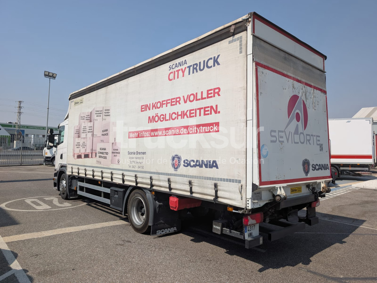 SCANIA G320.18 - Truk dengan terpal samping: gambar 4 SCANIA G320.18 - Truk dengan terpal samping: gambar 4