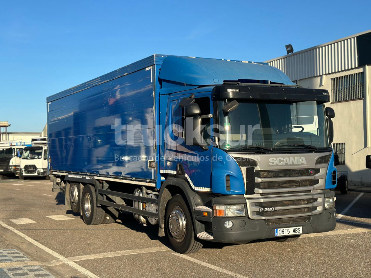 SCANIA P 280 ejes 6x2*4 - Truk box: gambar 2 SCANIA P 280 ejes 6x2*4 - Truk box: gambar 2