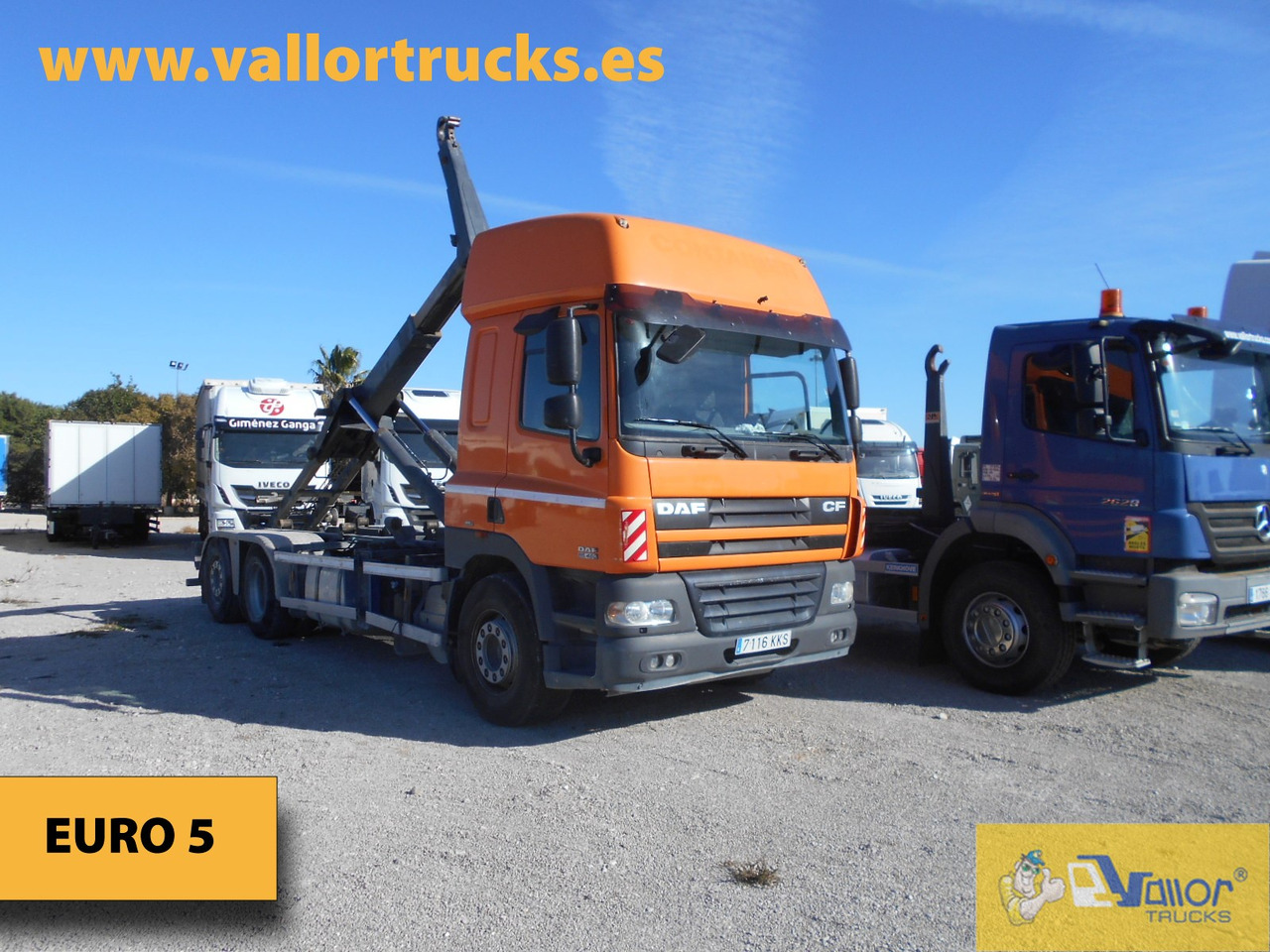 DAF CF 85.460 - Hook lift: gambar 1 DAF CF 85.460 - Hook lift: gambar 1