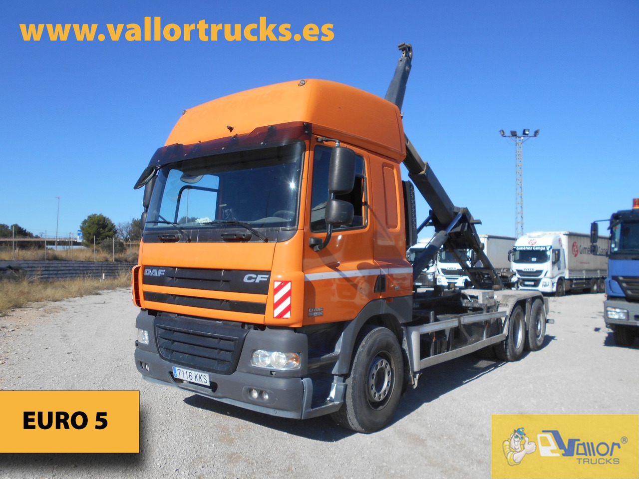 DAF CF 85.460 - Hook lift: gambar 1 DAF CF 85.460 - Hook lift: gambar 1