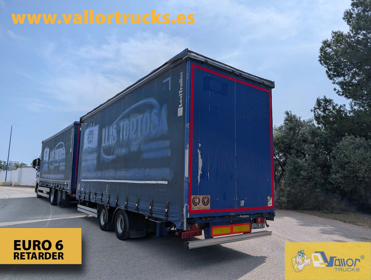MAN TGX 26.440 - ROAD TRAIN - Truk dengan terpal samping: gambar 4 MAN TGX 26.440 - ROAD TRAIN - Truk dengan terpal samping: gambar 4