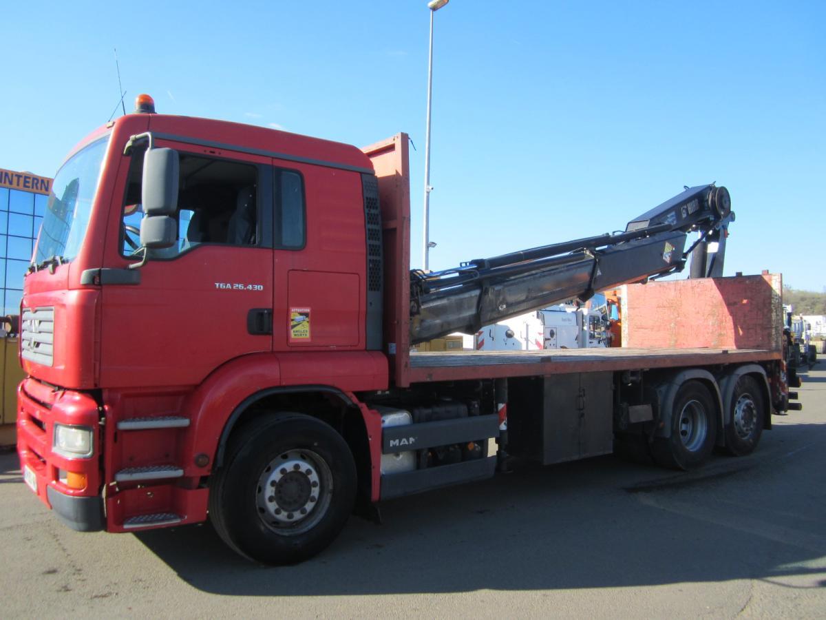 MAN TGA 26.430 - Truk flatbed, Truk derek: gambar 2 MAN TGA 26.430 - Truk flatbed, Truk derek: gambar 2