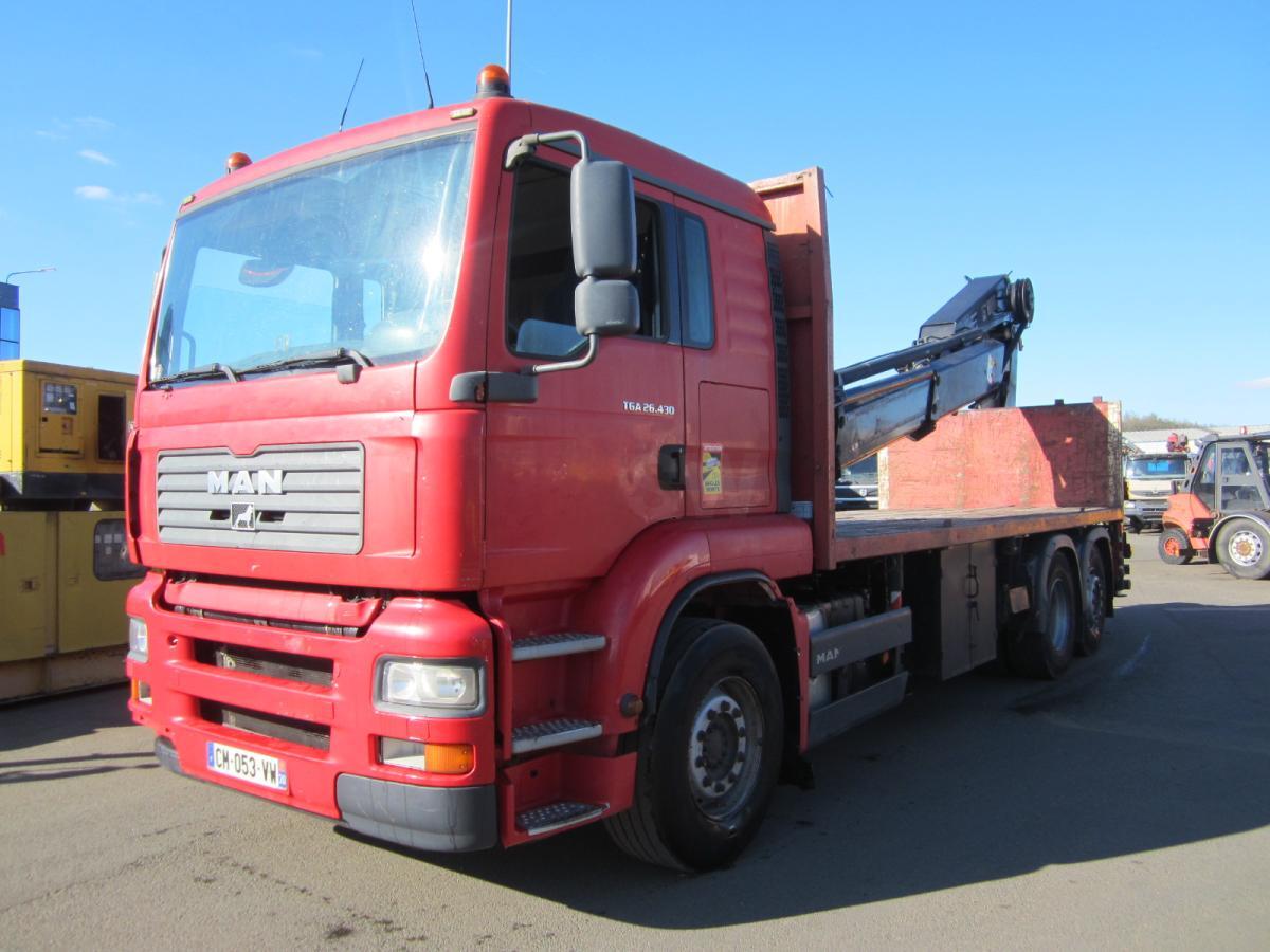 MAN TGA 26.430 - Truk flatbed, Truk derek: gambar 3 MAN TGA 26.430 - Truk flatbed, Truk derek: gambar 3