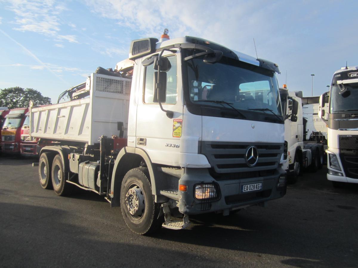 Mercedes Actros 3336 - Truk jungkit: gambar 1 Mercedes Actros 3336 - Truk jungkit: gambar 1