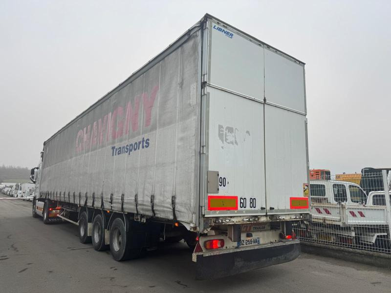 Trailor - Semi-trailer dengan terpal samping: gambar 1 Trailor - Semi-trailer dengan terpal samping: gambar 1
