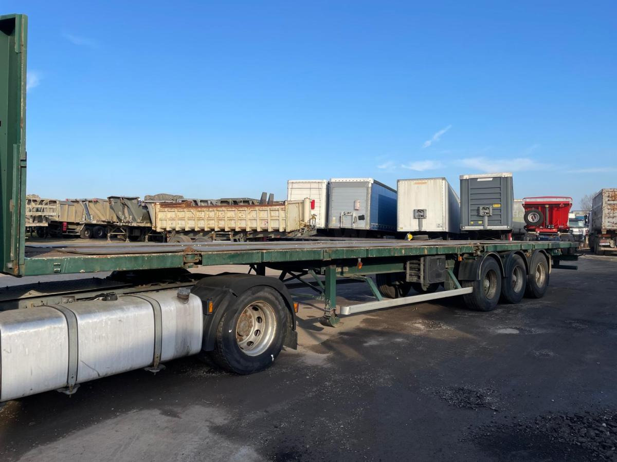 Trailor - Semi-trailer flatbed: gambar 1 Trailor - Semi-trailer flatbed: gambar 1