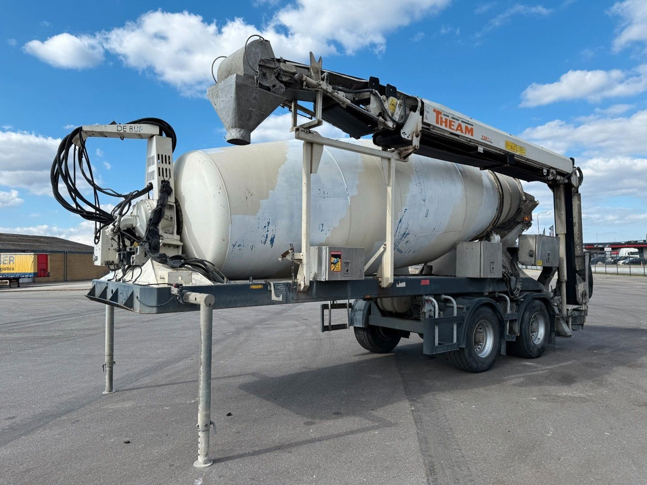 De Buf BM 12-36-2SPR w/ Belt Theam TSR15 / Beton - Semi-trailer mixer beton: gambar 2 De Buf BM 12-36-2SPR w/ Belt Theam TSR15 / Beton - Semi-trailer mixer beton: gambar 2