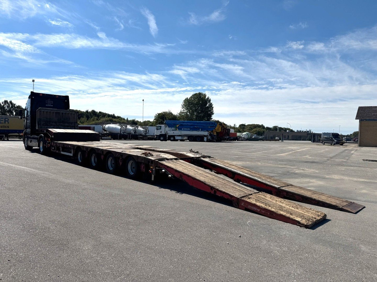 Kel-Berg Faymonville 4 axle Ausziehbar Tieflader - Semi-trailer low bed: gambar 5 Kel-Berg Faymonville 4 axle Ausziehbar Tieflader - Semi-trailer low bed: gambar 5