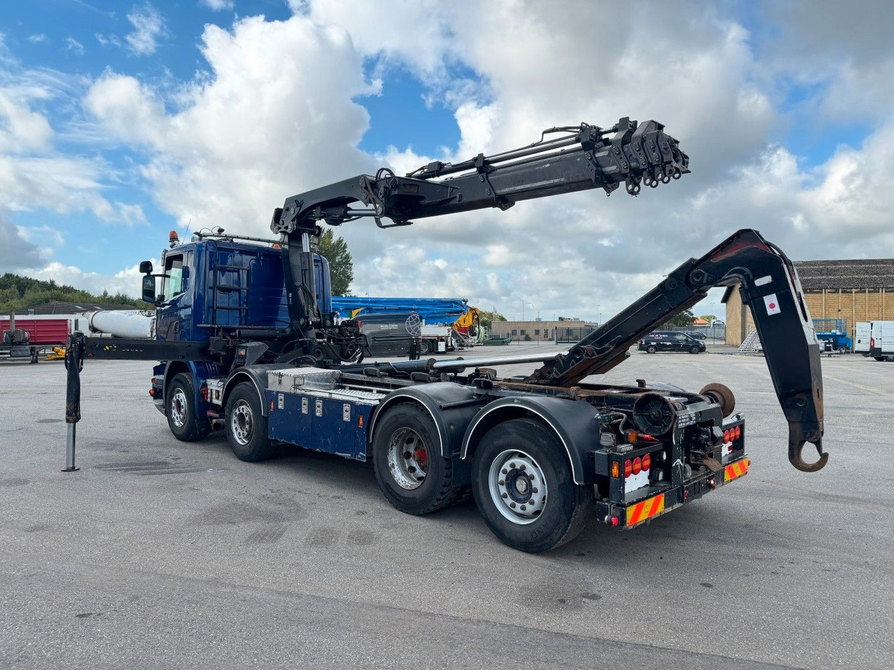 Scania G480 8x2*6 Hakenlift / Hiab 244 EP-5 Hipro - Truk derek: gambar 4 Scania G480 8x2*6 Hakenlift / Hiab 244 EP-5 Hipro - Truk derek: gambar 4