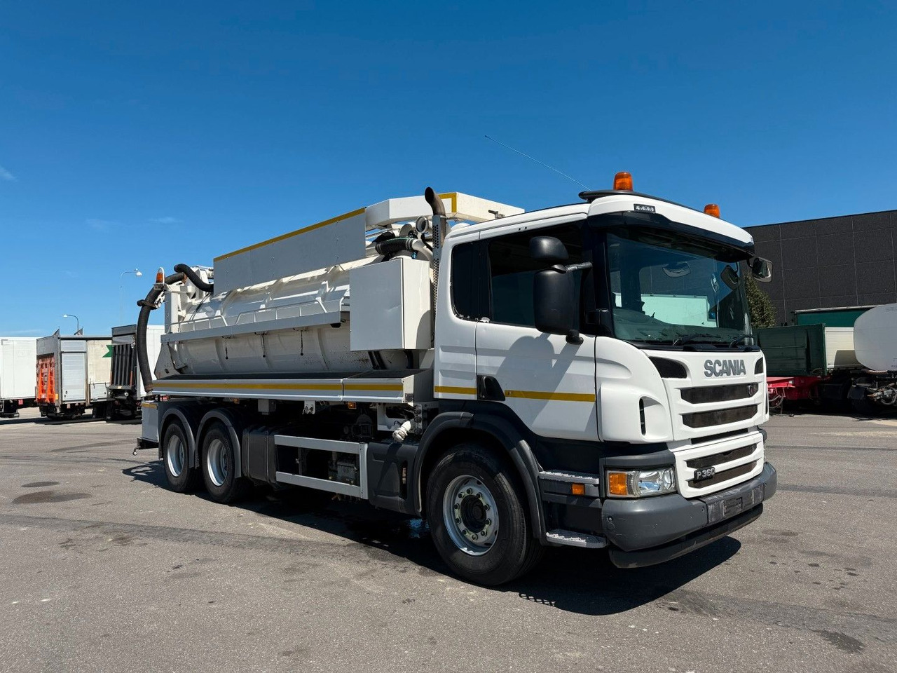 Scania P360 6x4 RHD Hvidtved Larsen FlexLine 312 - Truk vakum: gambar 2 Scania P360 6x4 RHD Hvidtved Larsen FlexLine 312 - Truk vakum: gambar 2