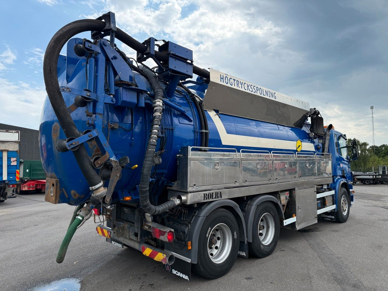 Scania P380 6x4 Rolba 15,000 l. Stainless Steel Kombi - Truk vakum: gambar 3 Scania P380 6x4 Rolba 15,000 l. Stainless Steel Kombi - Truk vakum: gambar 3