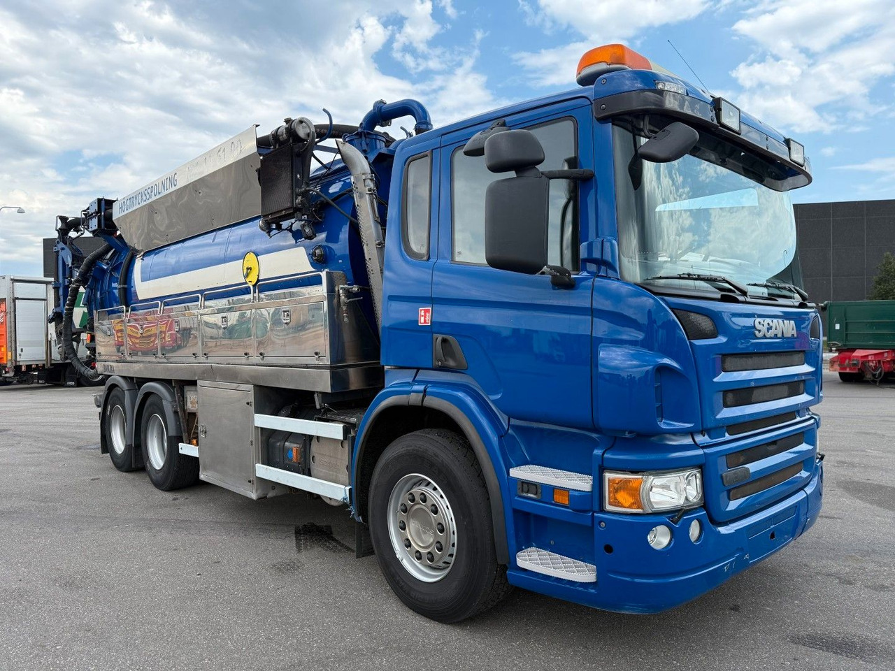 Scania P380 6x4 Rolba 15,000 l. Stainless Steel Kombi - Truk vakum: gambar 2 Scania P380 6x4 Rolba 15,000 l. Stainless Steel Kombi - Truk vakum: gambar 2
