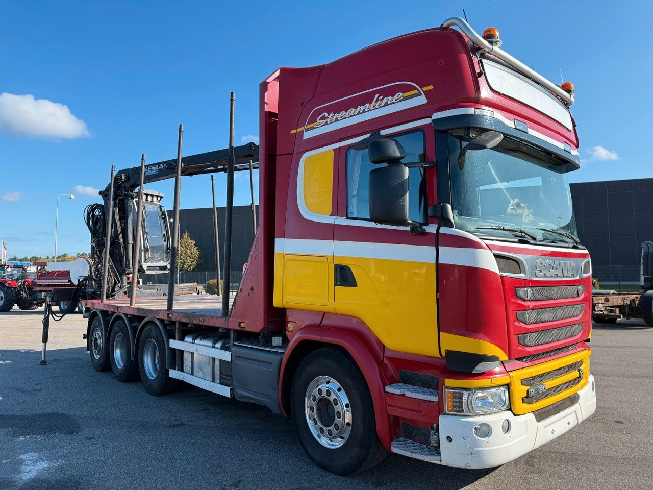 Scania R580 V8 8x4*4 Crane Kesla 21127 / Woodtransport - Truk derek: gambar 2 Scania R580 V8 8x4*4 Crane Kesla 21127 / Woodtransport - Truk derek: gambar 2
