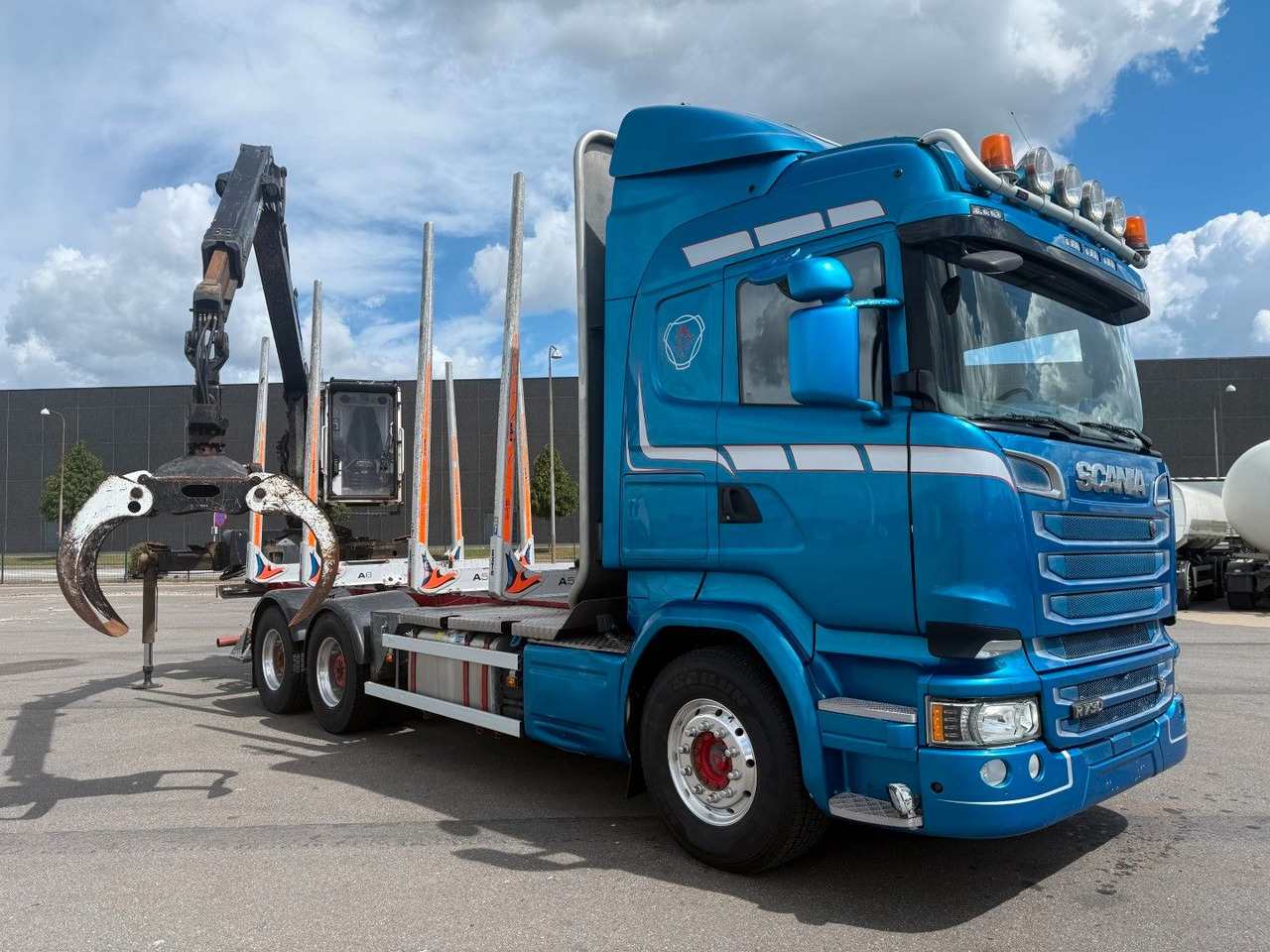 Scania R730 V8 6x4 Palfinger Epsilon M12L80 / Holz - Truk logging, Truk derek: gambar 5 Scania R730 V8 6x4 Palfinger Epsilon M12L80 / Holz - Truk logging, Truk derek: gambar 5