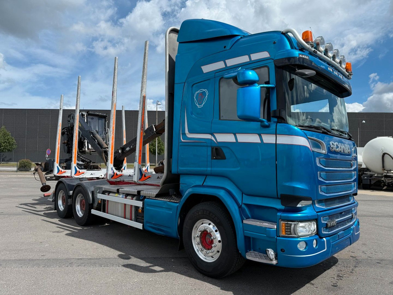 Scania R730 V8 6x4 Palfinger Epsilon M12L80 / Holz Wood - Truk logging, Truk derek: gambar 3 Scania R730 V8 6x4 Palfinger Epsilon M12L80 / Holz Wood - Truk logging, Truk derek: gambar 3