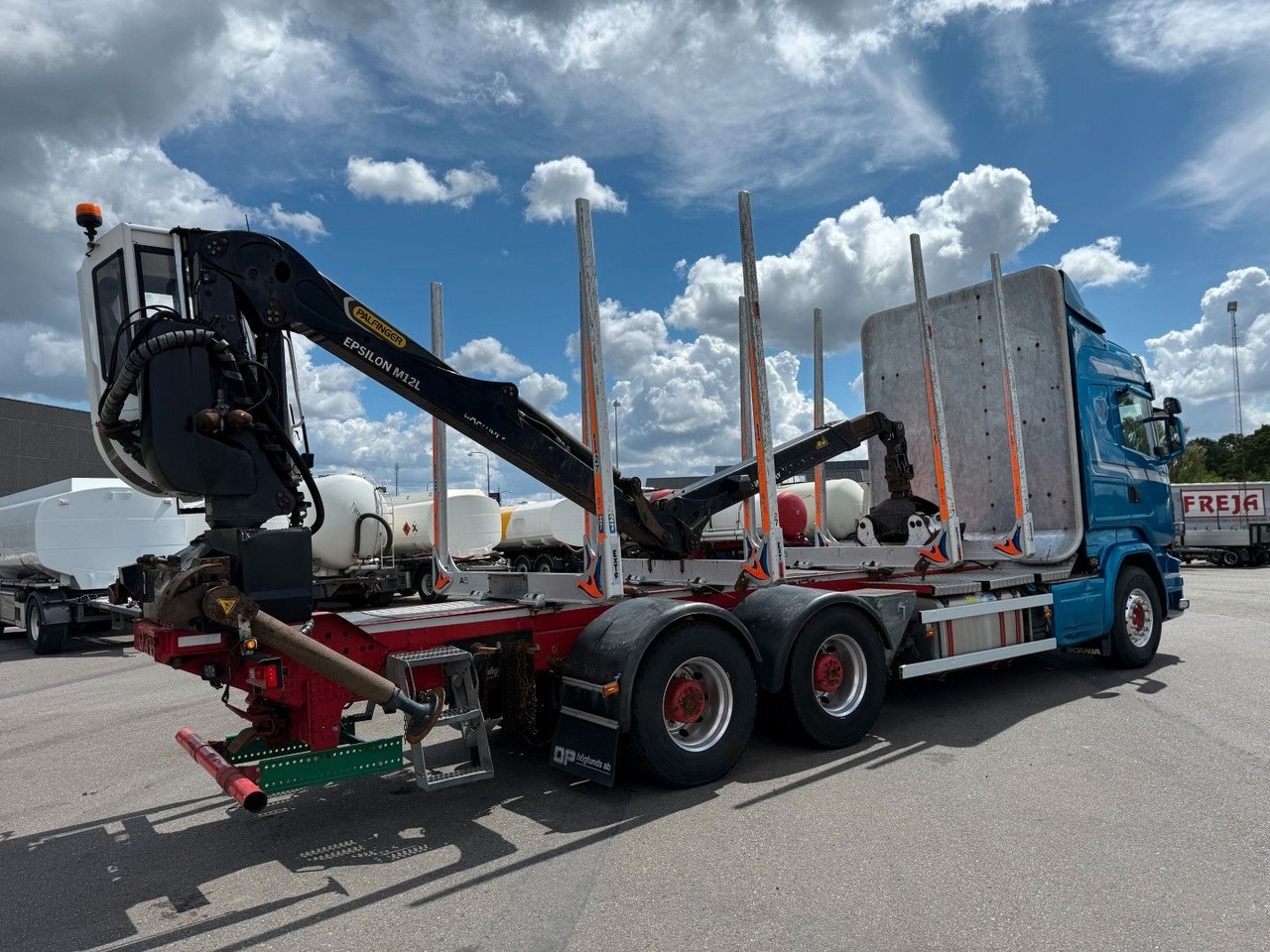 Scania R730 V8 6x4 Palfinger Epsilon M12L80 / Holz Wood - Truk logging, Truk derek: gambar 4 Scania R730 V8 6x4 Palfinger Epsilon M12L80 / Holz Wood - Truk logging, Truk derek: gambar 4