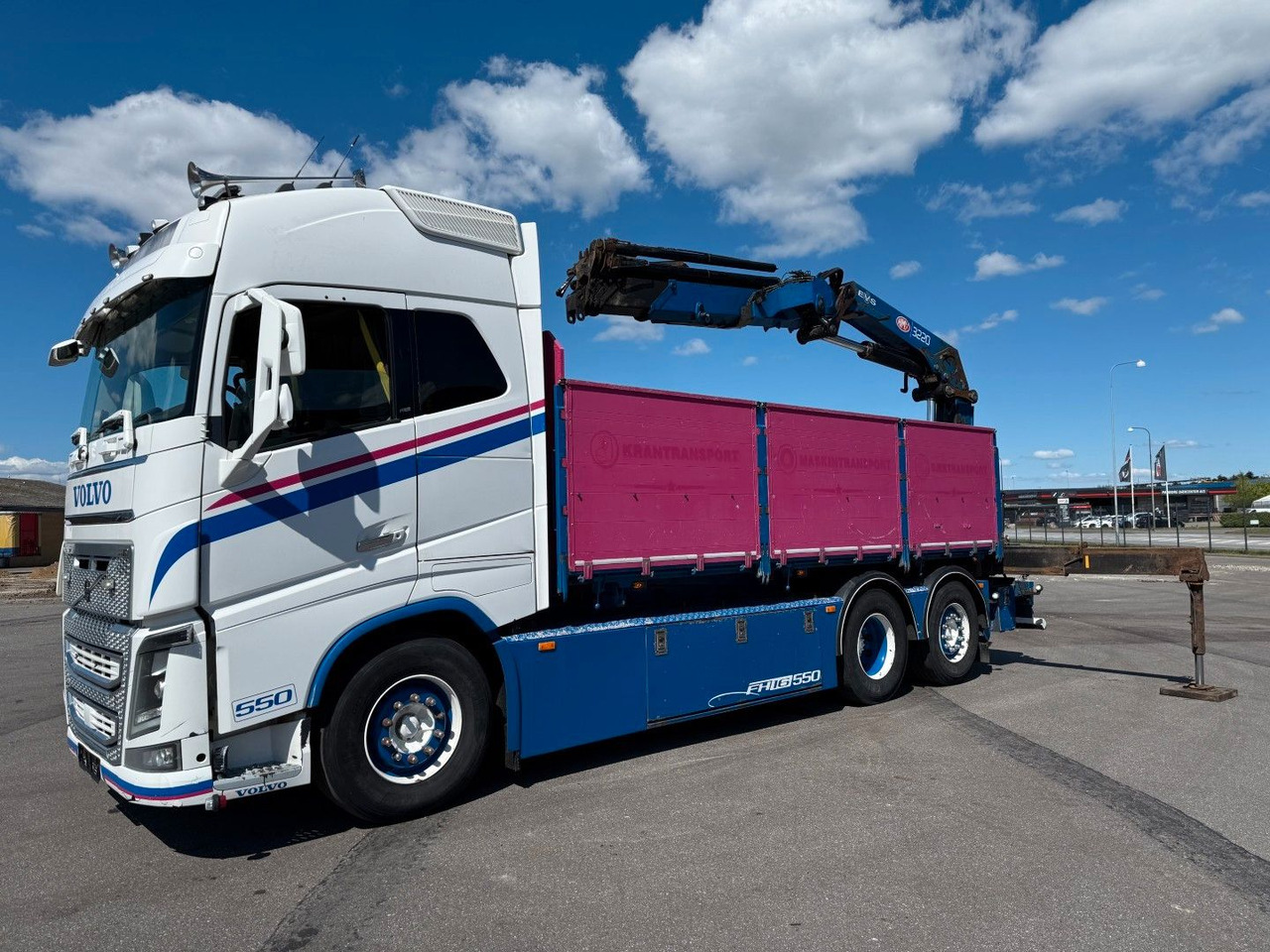 Volvo FH 16.550 6x2*4 / Crane HMF 3220K4 Euro 6 - Truk derek: gambar 2 Volvo FH 16.550 6x2*4 / Crane HMF 3220K4 Euro 6 - Truk derek: gambar 2