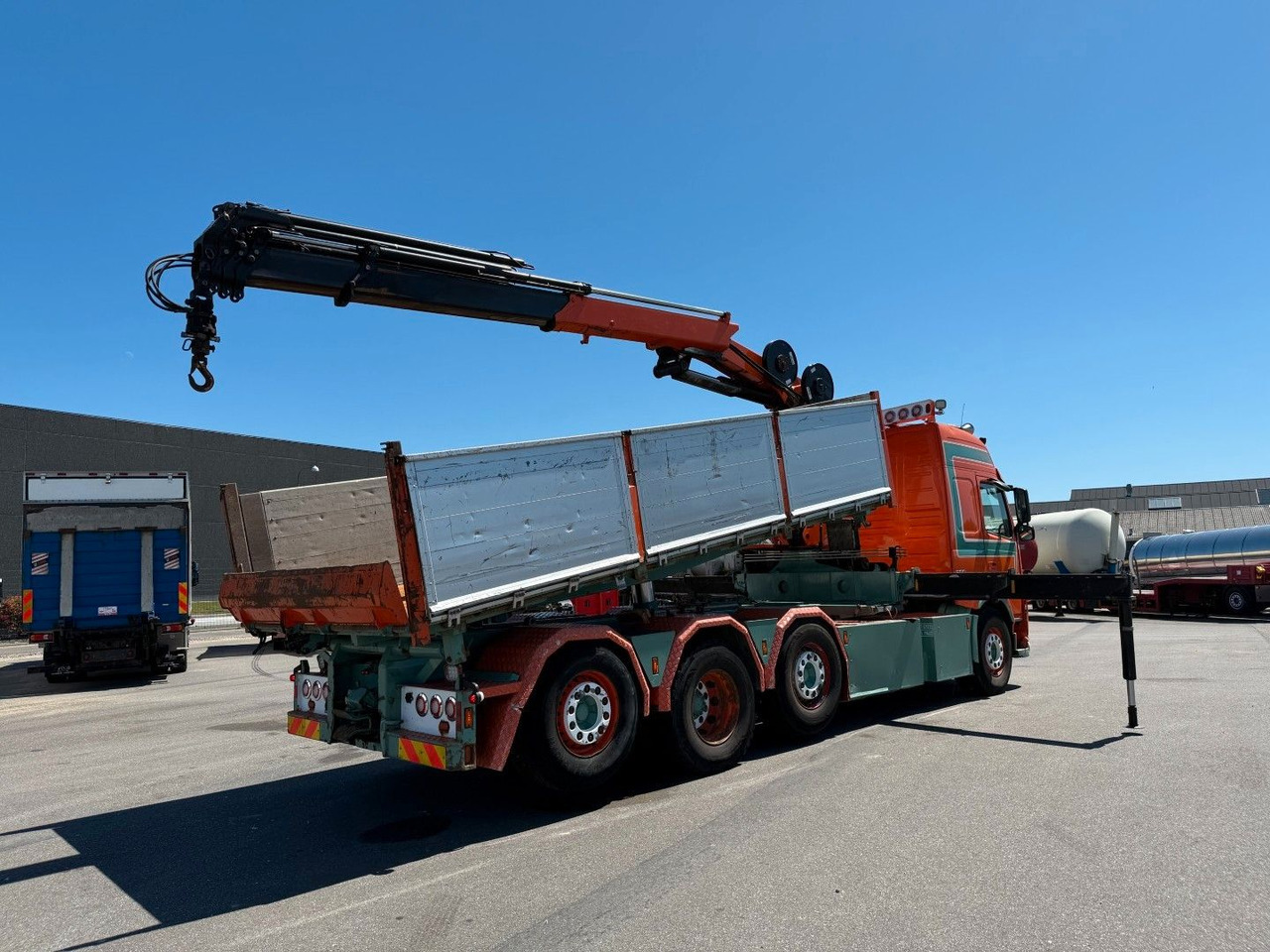 Volvo FM500 8x2*6 Crane HMF 2620 K5 Pendel Tipper - Truk derek: gambar 3 Volvo FM500 8x2*6 Crane HMF 2620 K5 Pendel Tipper - Truk derek: gambar 3