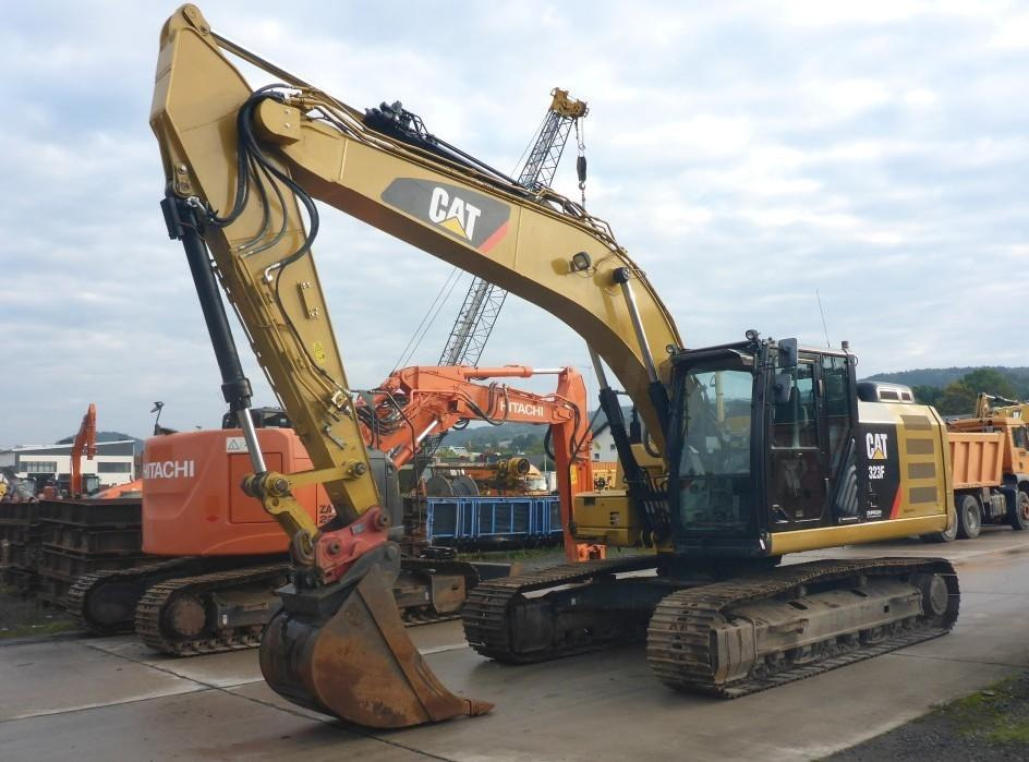 Caterpillar 323F L - Ekskavator perayap: gambar 1 Caterpillar 323F L - Ekskavator perayap: gambar 1