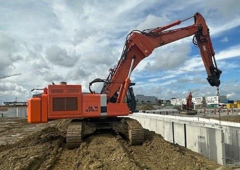 Hitachi ZX470 LCH-3 - Ekskavator penghancur: gambar 2 Hitachi ZX470 LCH-3 - Ekskavator penghancur: gambar 2